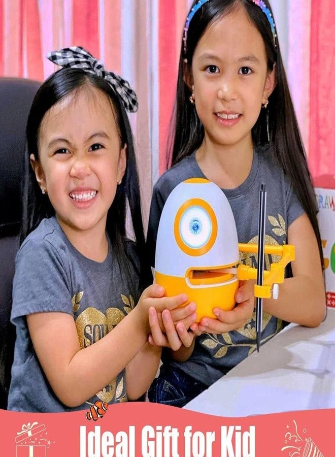 Drumstone 𝐃𝐑𝐔𝐌𝐒𝐓𝐎𝐍𝐄 𝟏+𝟏 𝐘𝐄𝐀𝐑 WD1D STEAM Educational Robot Toy | 50 Learning Activities with 5 Cards | Interactive Math & Sight Word Robot for Kids | Ideal for Preschool & Kindergarten Learning - Image 2